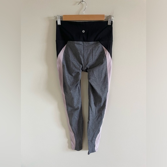 Lululemon Get Going Train Tight *28" Heathered Black Size 6 - Picture 7 of 12
